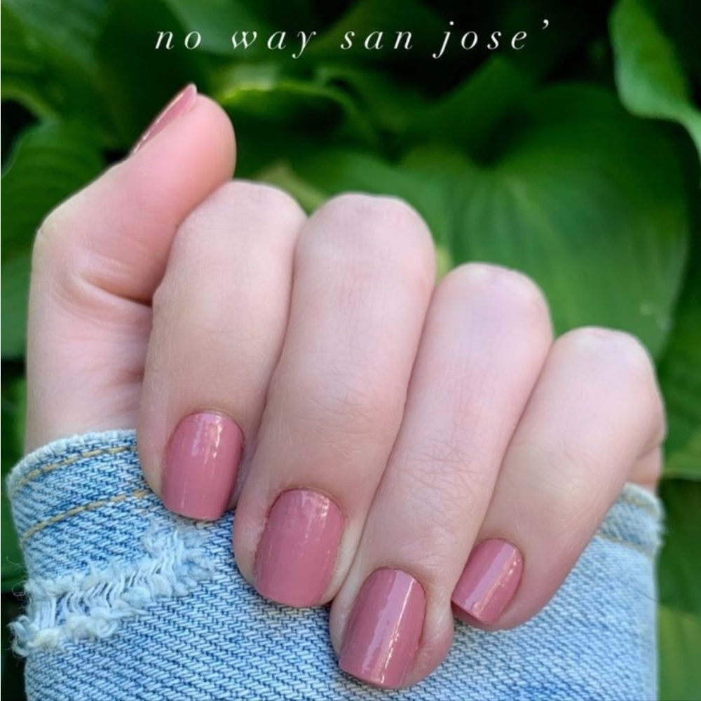 *Retired* Color Street: No Way San Jose | Dusty Pink Pale Pastel Spring Fall - Picture 8 of 12